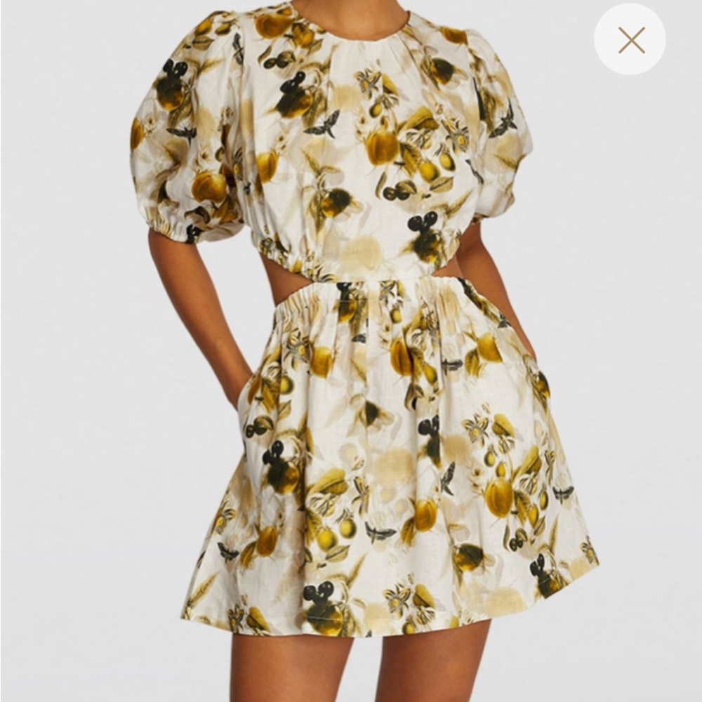 NWT linen summer short dress